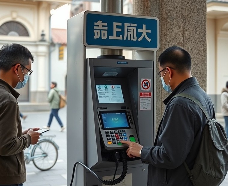 点検後 — カードリーダーを保護し、端末は稼働へ戻っています。